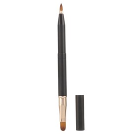 Baluue Dual Ended Lip Brush Ergonomic Lip Gloss Applicator Small Concealer Brush for Easy Makeup Application Portable Durable Design for Lipstick Eyeshadow and Contouring