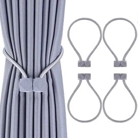 Curtain Tassels Magnetic Tassels Set of 4 Curtain Tiebacks Curtain Holder Curtain Accessories Curtain Decorative Rope Perfect for Home Office