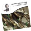 TEHAUX 3sets Quality 90 Degree Street Elbow Fitting Air Tank