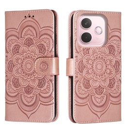 shingtomua for Oppo A5 Pro Case Wallet with Card Holder Kickstand Magnetic Soft Leather Flip Fold Case for Oppo A5 Pro Cover (Pink)