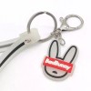 Conejo Malo Set De 2 Llaveros Bad Bunny Luminoso Colgante