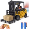 11 Channel RC Forklift - 1:24 Scale Construction Truck Toy,