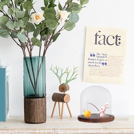 Glass Dome with Base Transparent 3.5x4.7inch Dustproof Retro Glass Display Dome Home Tabletop Coffee Shop Glass Cloche Glass Dome with Base Glass Display Dome for Fake Flower Doll Figurine