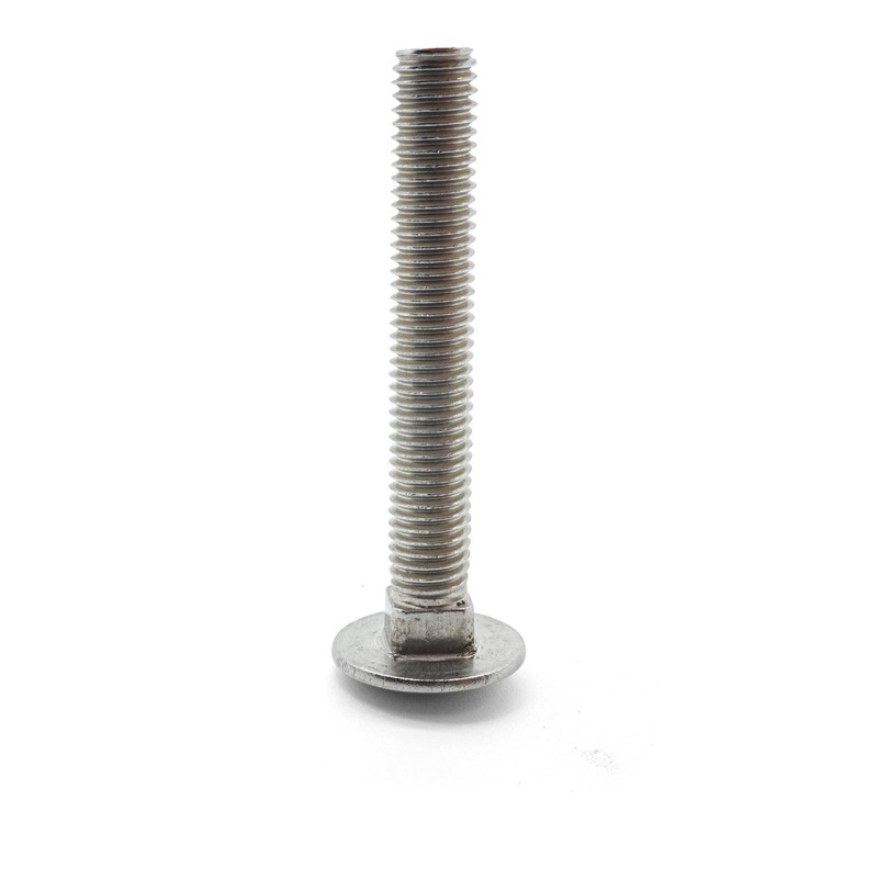 Hippo Hardware M8 (8mm X 120mm) Carriage Bolts Cup Square
