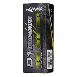 Honma BT2003 Golf Ball D1 SPEED MONSTER Speed Monster 1 Dozen 12 Balls HONMA_YELLOW SPEEDMONSTER