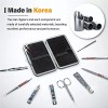 Royal Juego De Cortaúñas Royal Fabricado En Corea, 9 Piezas,