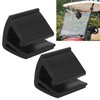 Aramox 2pcs Rubber Auto Club Car Windshield Retaining Clips Cart