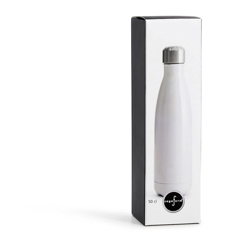 Sagaform Vacuum Flask Steel Flask Stainless Steel Pearl One Size