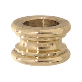 B&P Lamp® 7/16" Ht., Turned Brass Neck, Unfinished