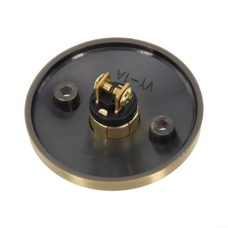 Round Metal Doorbell Push Button,LED Doorbell Button Replacement Solid Iron