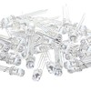 EBOOT 100 Pcs Clear LED Light Emitting Diodes Bulb LED