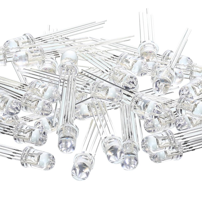 EBOOT 100 Pcs Clear LED Light Emitting Diodes Bulb LED