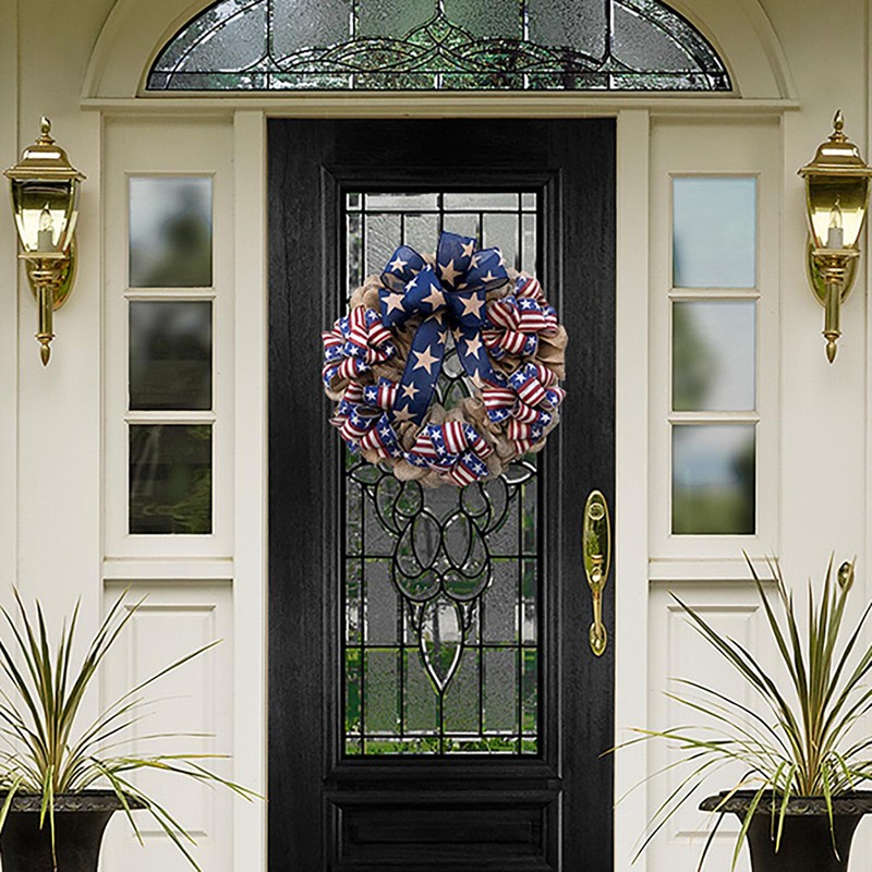 4th of July Wreath Memorial Day Wreath American Independence Day