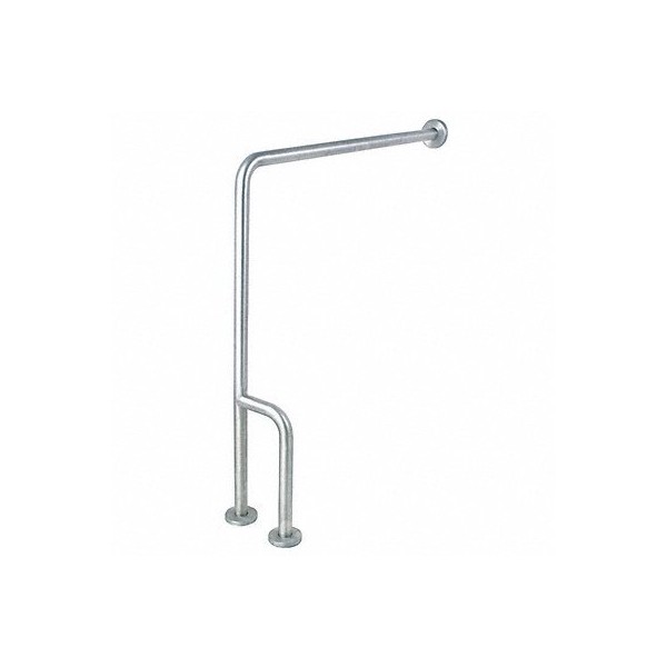 Grab Bar, Right, Satin, 30x5x33, 1 1/2 Dia
