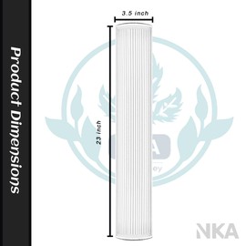 TPP240 TPP230 Replacement Filter for Envion Therapure TPP240 TPP230 TPP240F Air Purifiers,4-Stage Filtration HEPA Filters with Activated Carbon - 23" x 3.5" x 1.1" - 2 Pack with brush