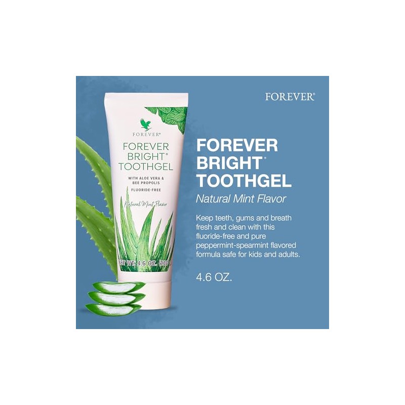 Forever Living Forever Bright Gel de dientes, 4.5 onzas (paquete