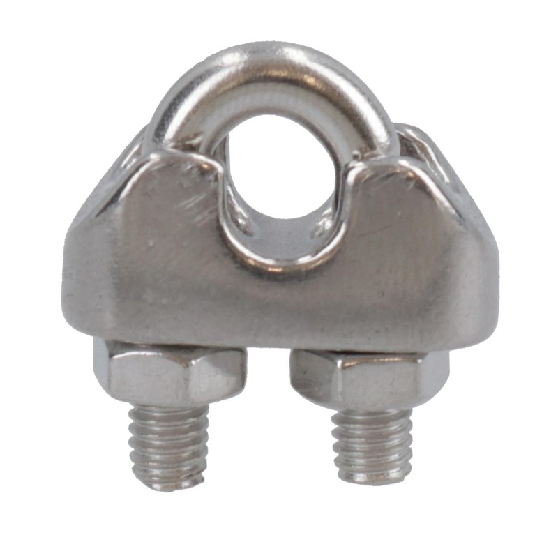 AB Tools 3mm Wire Rope/Cable Grip/Clamp Stainless Steel 316 Marine
