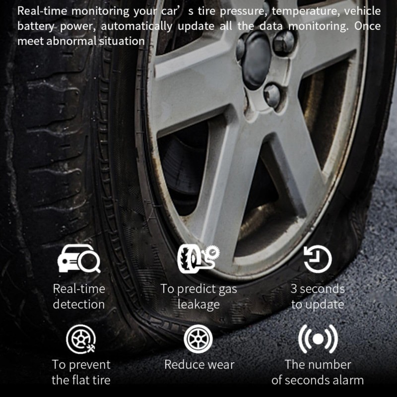 OBEST Tire Pressure Sensor, TPMS Tire Pressure Monitor, TPMS Replacement