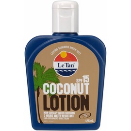 Le Tan Coconut Lotion SPF 15 125ml