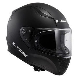 LS2, Casco Moto Integral Rapid II Solid Matt Black