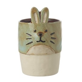 Heaven Sends Ceramic Planter 10.5cm x 16.5cm Rabbit Design