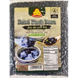 Three Golden Coins Dried Black Beans- Dau Den Xanh Long- 13.5oz