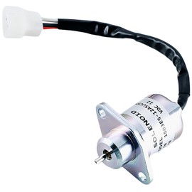 1503ES-12A5UC5S 12V Fuel Shut Off Solenoid Fit for Kubota D905 D1005 D1105 V1205 V1305 V1505T Replace 17454-60010 SA-4569-T 16616-60010