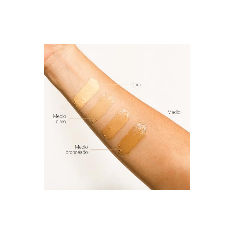 TEIA COSMETICOS Maquillaje para piel grasa mixta de ingredientes naturales