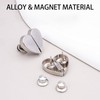 8 Pair Heart-Shaped Magnetic Curtain Closure – Curtain Clips Decorative