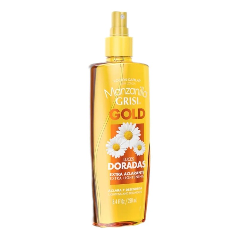 Manzanilla Grisi Aclarante Shampoo + Loción + Crema Peinar