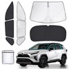 ZATOTOO Car Window Shades for 2019-2024 Toyota RAV4 Sun Shade