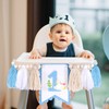 One Silly Goose High Chair Banner, Pre-Strung 1st Birthday Highchair