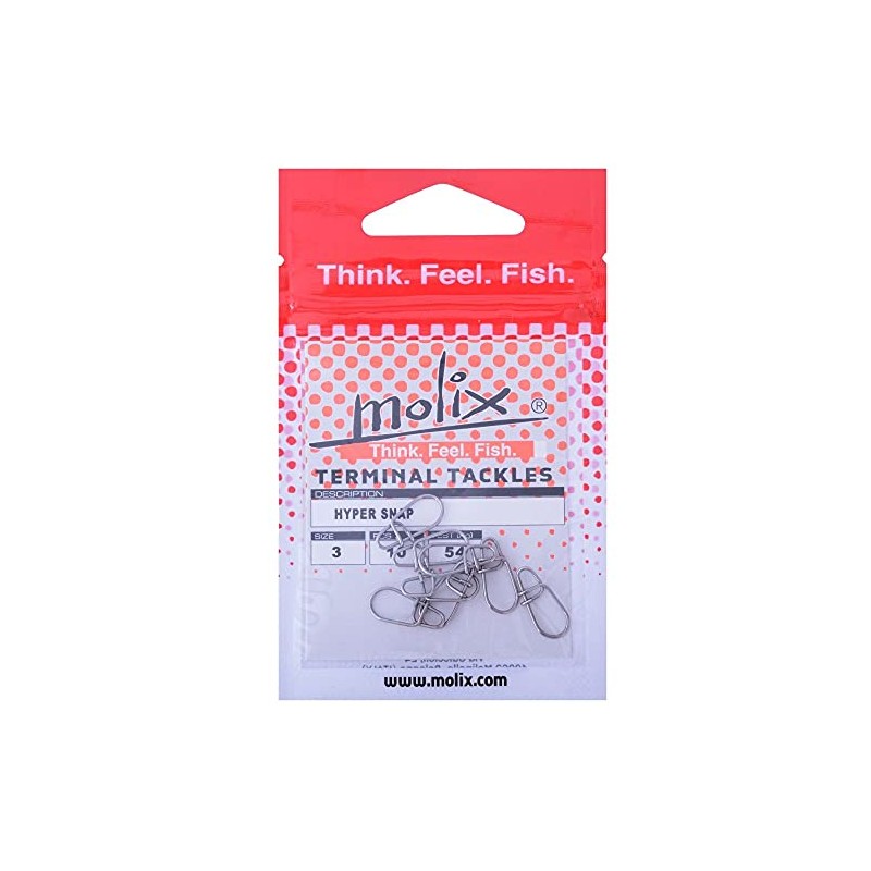 Molix – Hyper Snap, Color 10 Pcs, Size 54 KG