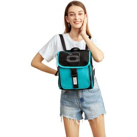 FIREFIRST x Hatsune Miku & Kagamine Rin/Len 2WAY Square Type Backpack School Casual Daypacks, turquoise