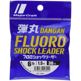 Major Craft Line Bullet Fluoroshock Leader DFL-1.5/6lb 1.5 (6lb) 30m