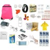 3 Day Survival Kit Emergency Food Water Blanket Whistle Flashlight 1st Aid 72 Hr (Pink)