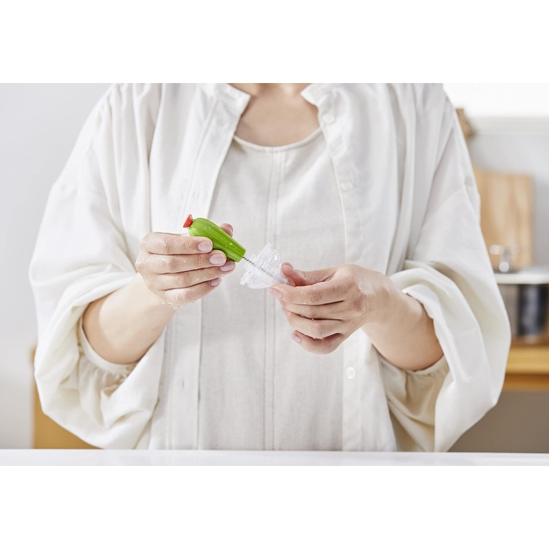 Takara Tomy Boon Brush Cactus CACTI White Bottle Rack Accessory