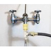 Brass Faucet Adapter – Bleeder T, Garden Hose Threads, Water