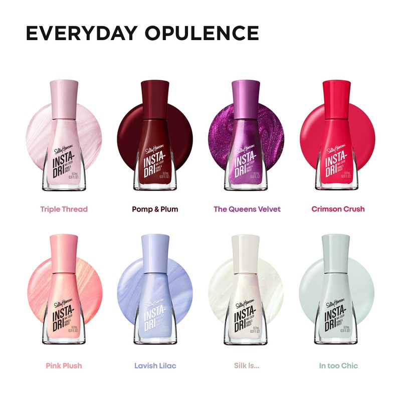 Sally Hansen Insta-Dri, The Queens Velvet, Quick Dry, Long Lasting,