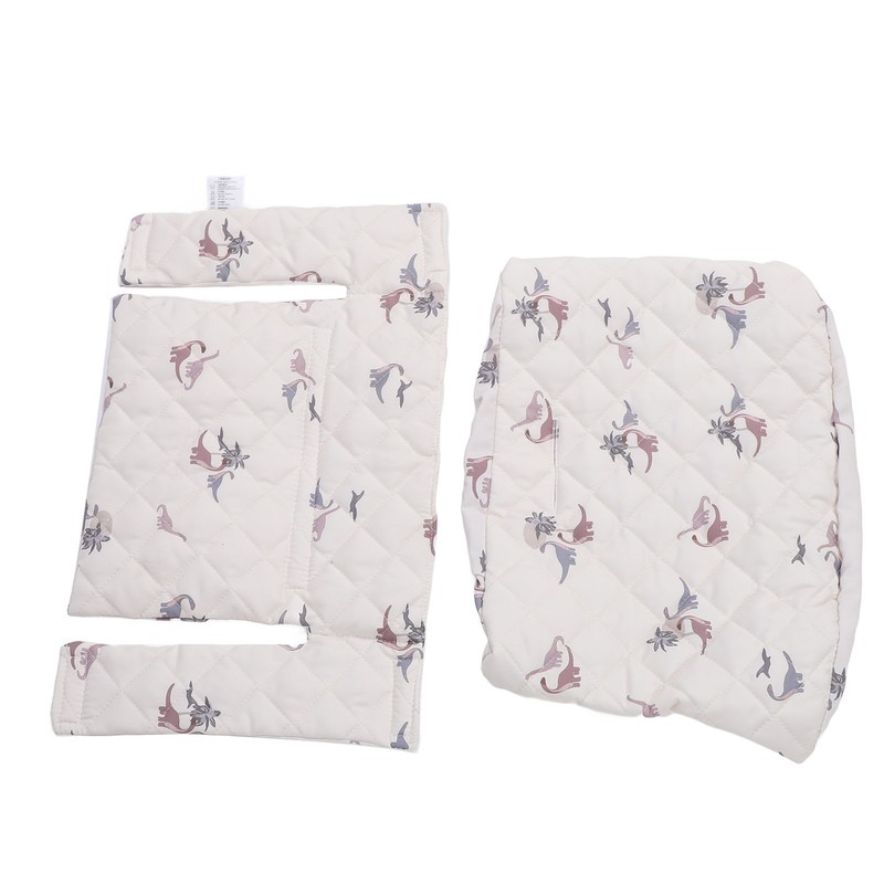 Baby High Chair Cushion Waterproof Nylon Seat and Back Protection