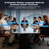 poodays AI Translation Earbuds Real Time, 164 Languages Translator Earbuds,