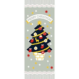 Hamamonyo Picture Tenugui, Exciting Christmas