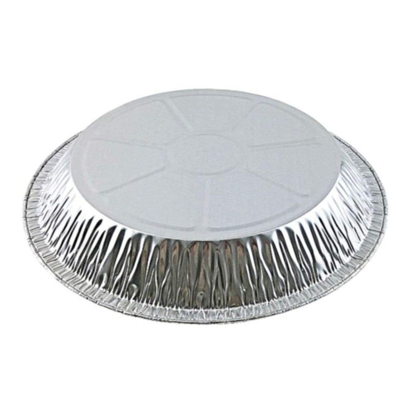 Pactogo 11" Aluminum Foil Pie Pan Extra-Deep Disposable Tin Plates