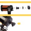 Telescope SCT Adapter M42x0.75mm Telescope Camera Adapter T2 Ring Set