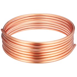 Task Three, Bare Namashi Copper Tube, 3.1 x 0.3 x 16.4 ft (8 x 0.8 x 5