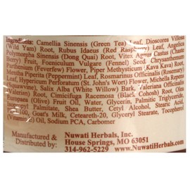 Nuwati Herbals - Time of the Moon - Moisturizing Body Cream for Women, 4 ounce