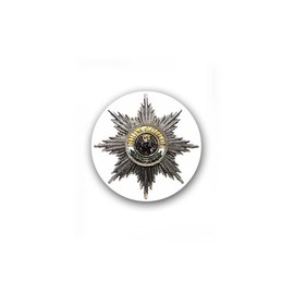 Sticker # A045 Black Eagle Prussia Guard Star Award Army Germany High Order 7 # A1820