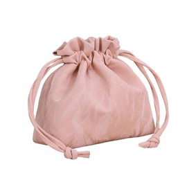 TAVBAGVSK New Chinese Style Drawstring Makeup Bag Portable Cosmetic Bag Large Capacity Travel Toiletry Bag Drawstring Makeup Pouch for Women and Girls