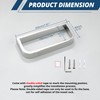 SAYAYO Chrome Towel Holder 20CM, Hand Towel Rail Wall Mounted