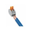 20x Wago 222-415 Classic Connection Clamp with Actuation Lever 5-Way